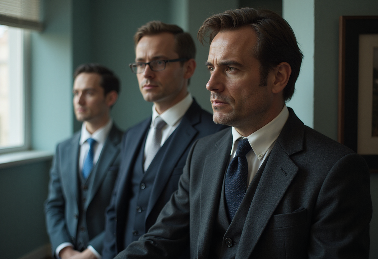Matthew Macfadyen Debuts as George Smiley in 'Legacy of Spies' First Look