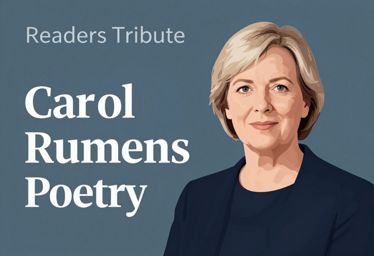 ‘She made Mondays something to look forward to’: readers pay tribute to Carol Rumens, Guardian’s Poem of the week column