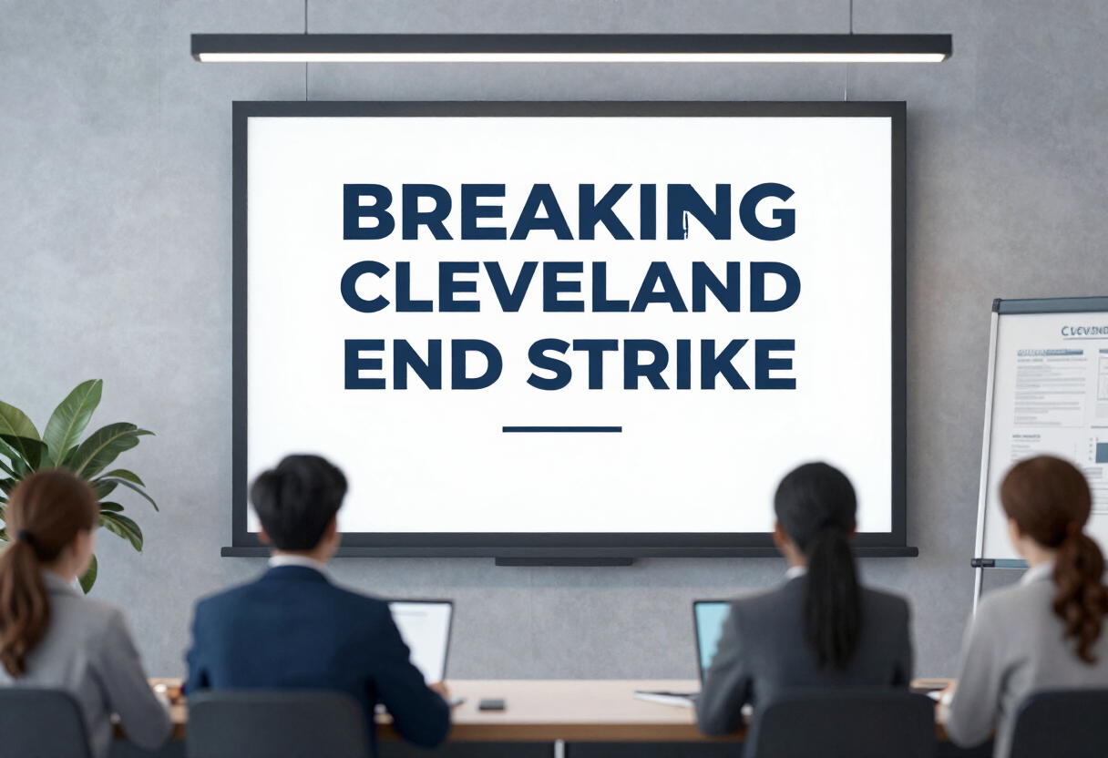 Breaking: Cleveland ends strike