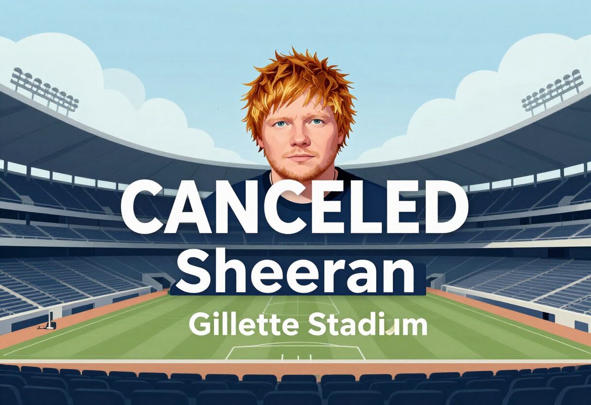 Ed Sheeran’s Gillette Stadium Shows Canceled Due to ‘Severe Weather Forecast’