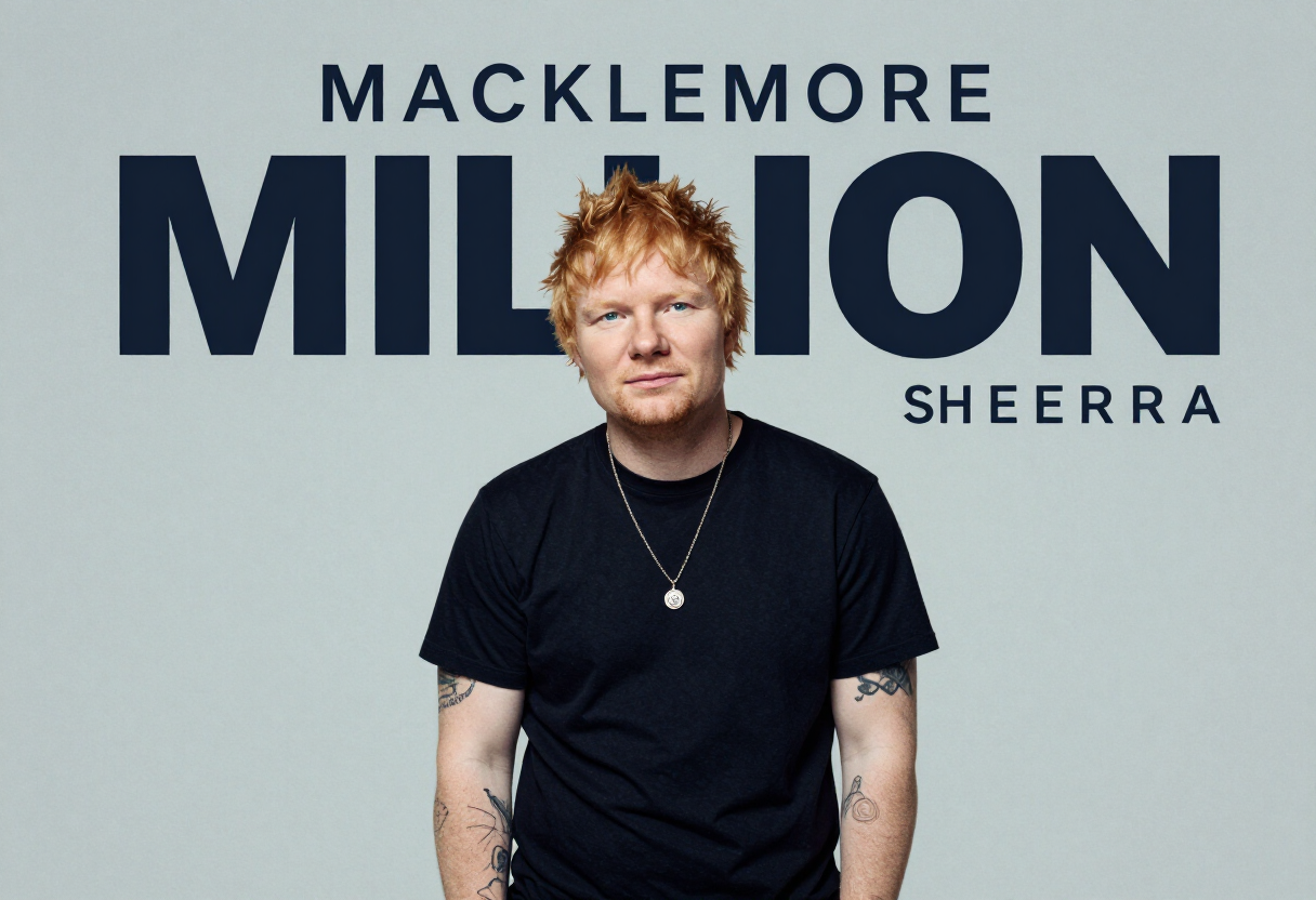 Macklemore to Donate $1 Million Ed Sheeran Tour Earnings to Palestine Aid, Invites Robert Kraft to Match Him