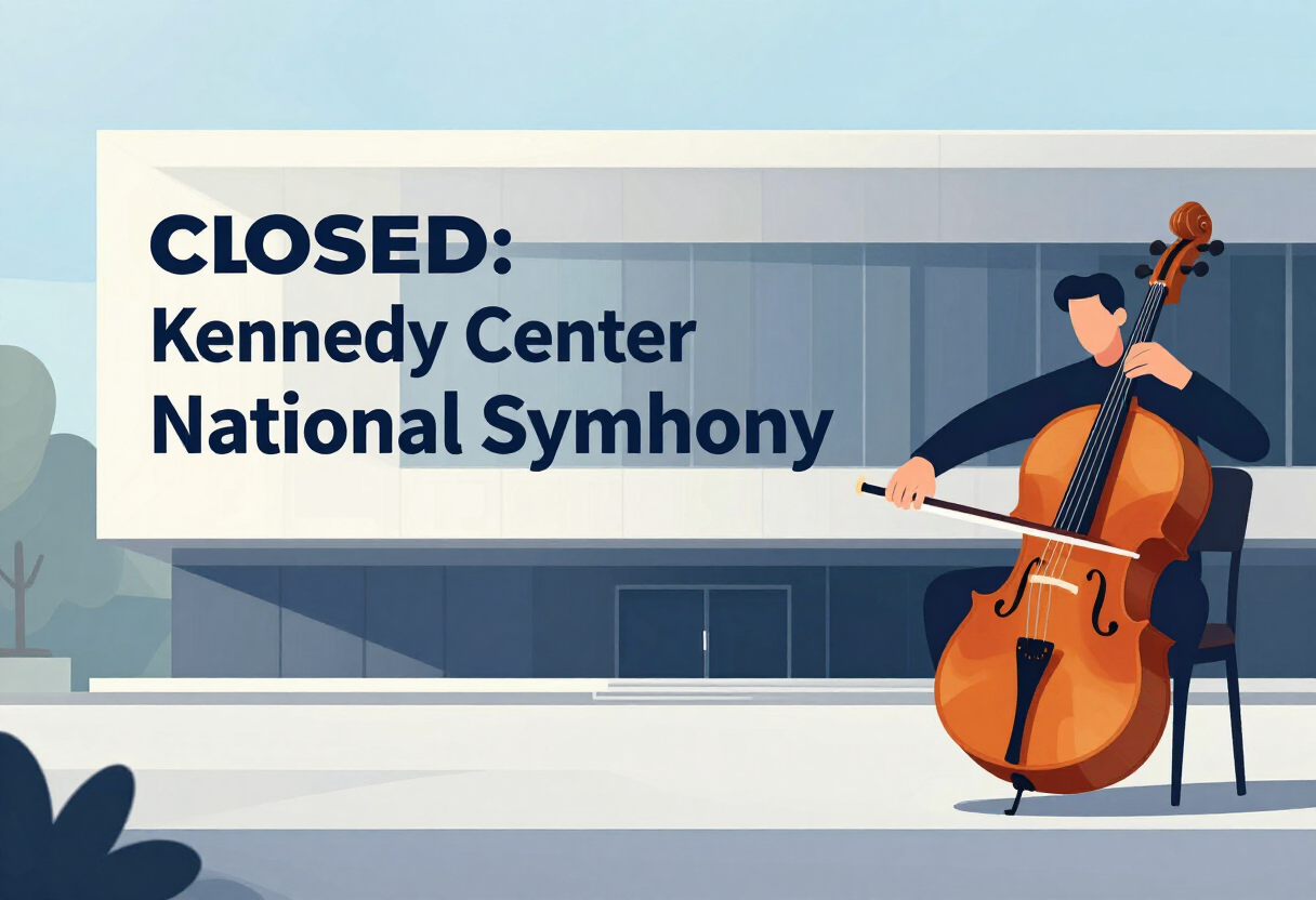 With Kennedy Center Closed, National Symphony Starts Life on the Road