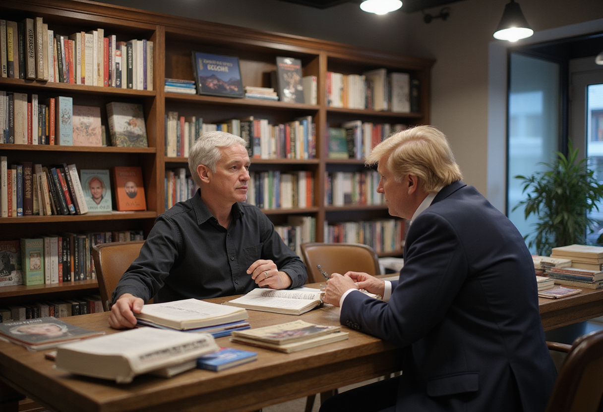 Booksellers are sounding the alarm over Trump’s anti-antifascist presidential memo.