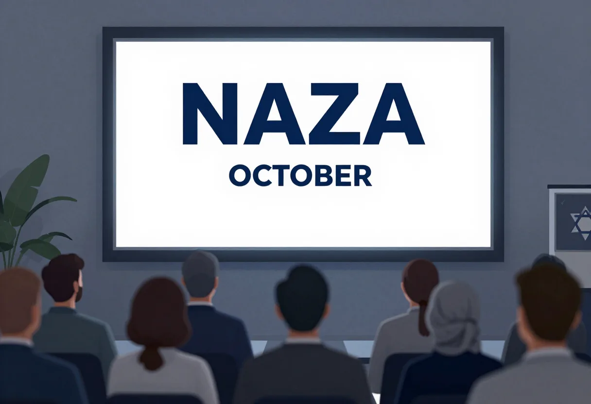Israeli Americans Protest ‘NAZA’ by Screening October 7 Footage Outside New York Premiere: ‘Compassion For Palestinian C