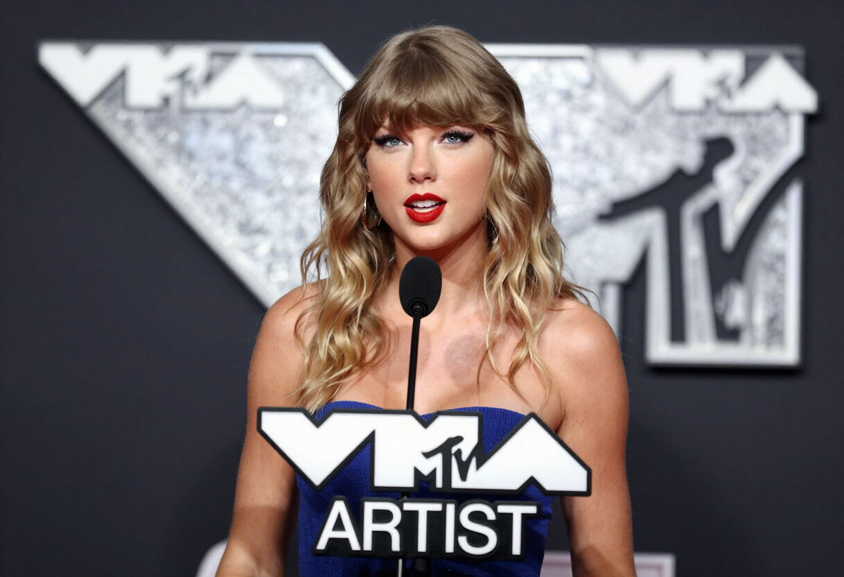 Taylor Swift Accepts Inaugural MTV VMAs Artist Director Honor