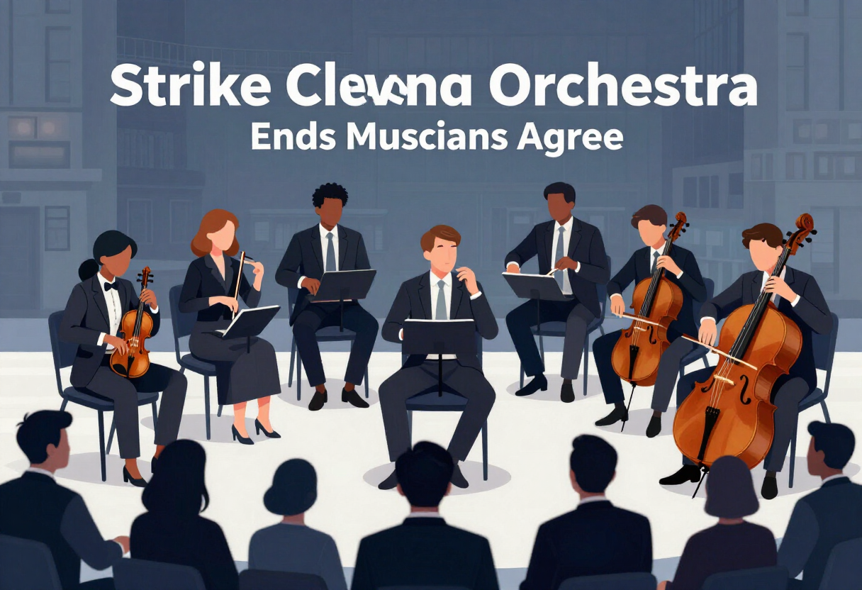 Strike at Cleveland Orchestra Ends as Musicians Agree to a Deal