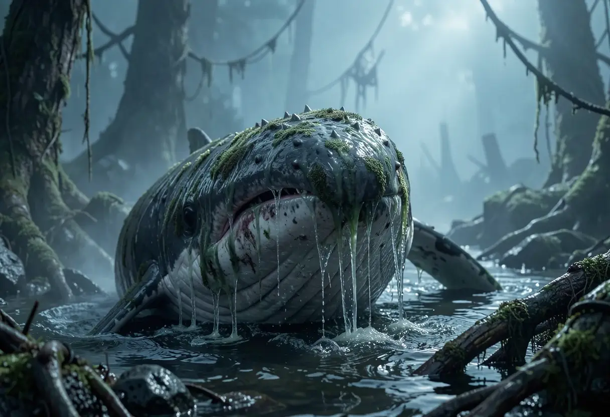 Whalefall review – slimy survival thriller traps us in a whale and struggles to make it digestible