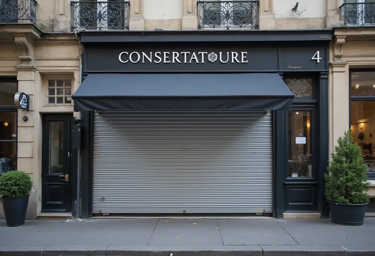 Paris Conservatoire is shut by student demos