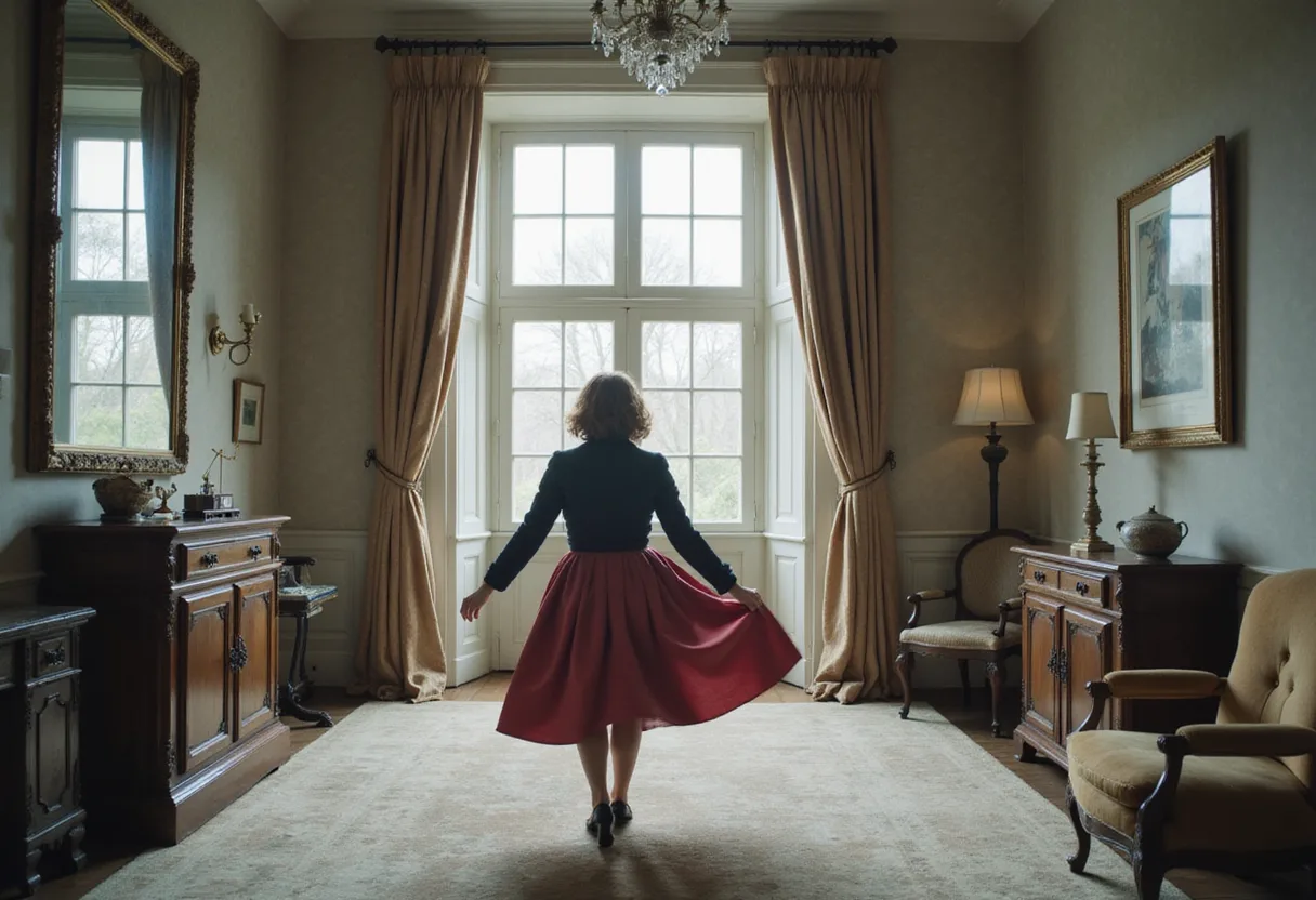 Watch Audrey Hobert Twirl Her Way Through “Chateau” on Kimmel