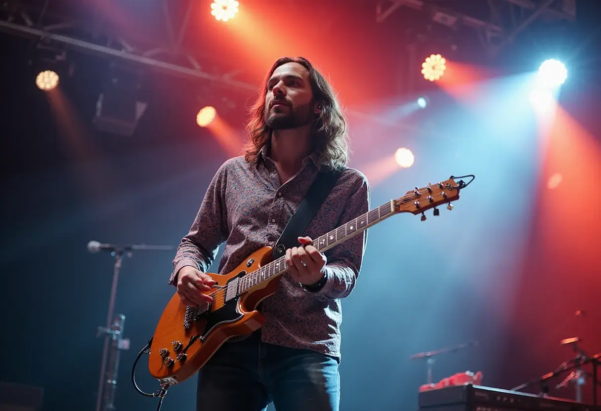Tame Impala review – Kevin Parker ricochets between musical uppers and downers in eye-popping arena show