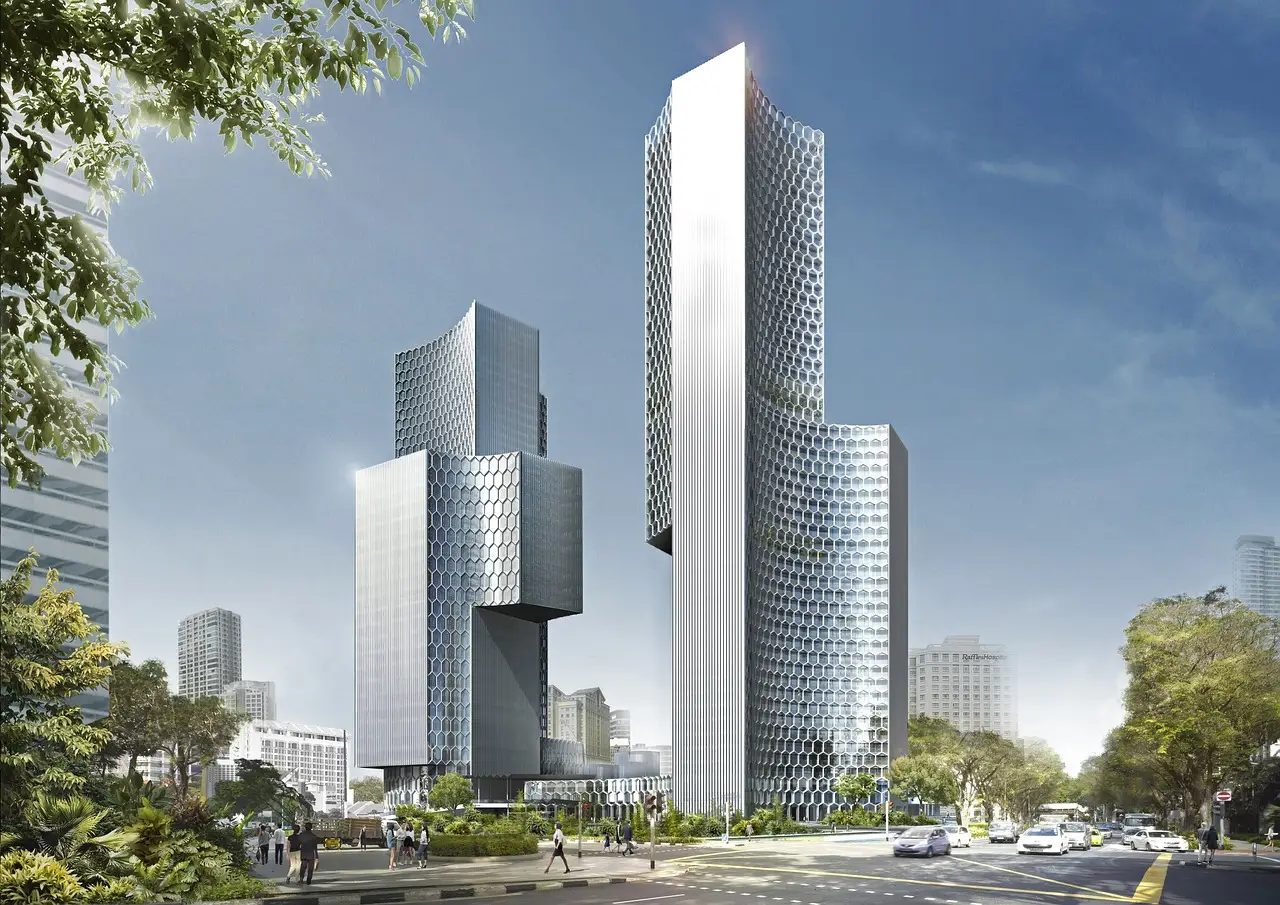 Facade of Mexican university building draws on Gothic architecture