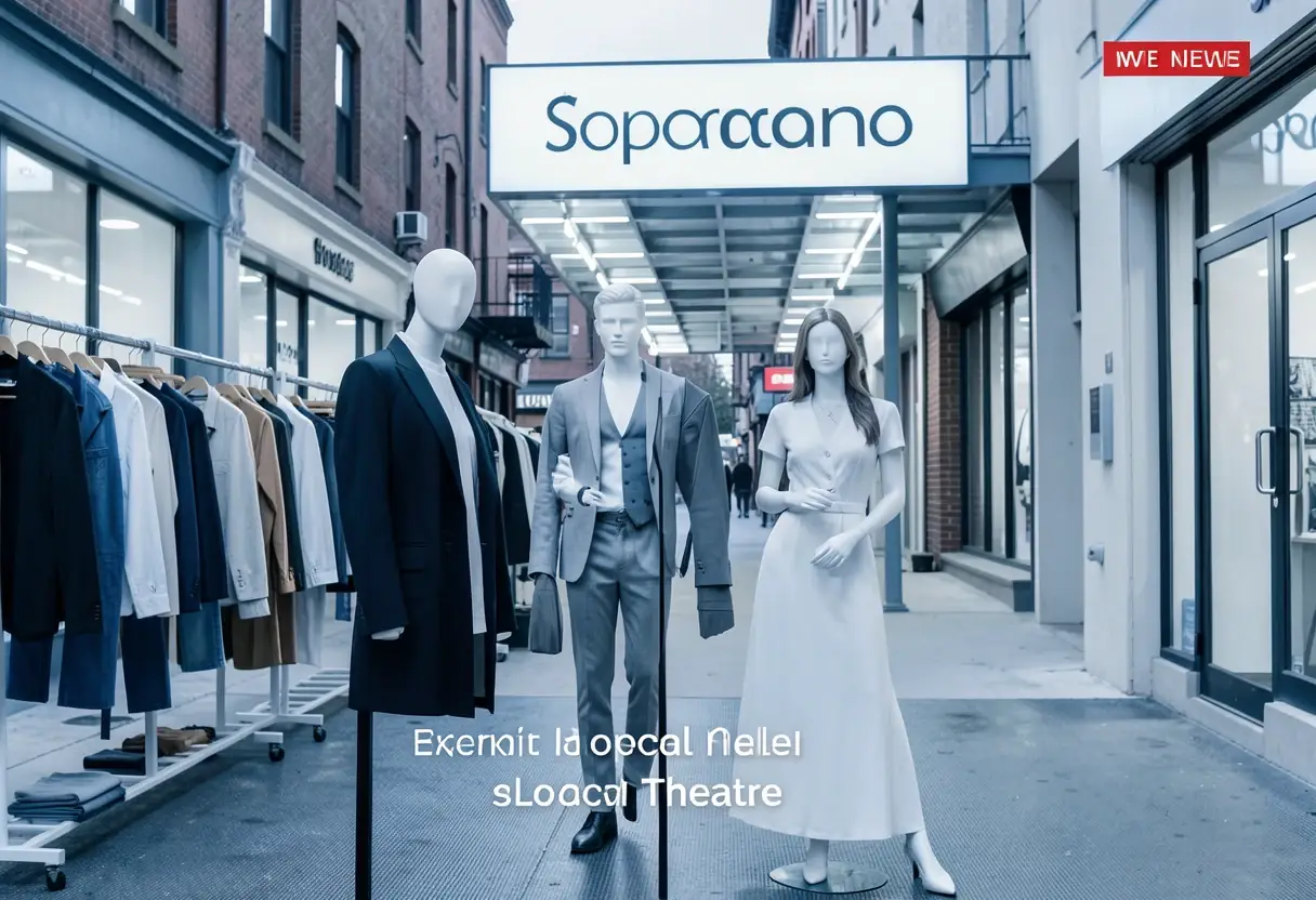 Soprano sells her clothes to save her local theatre