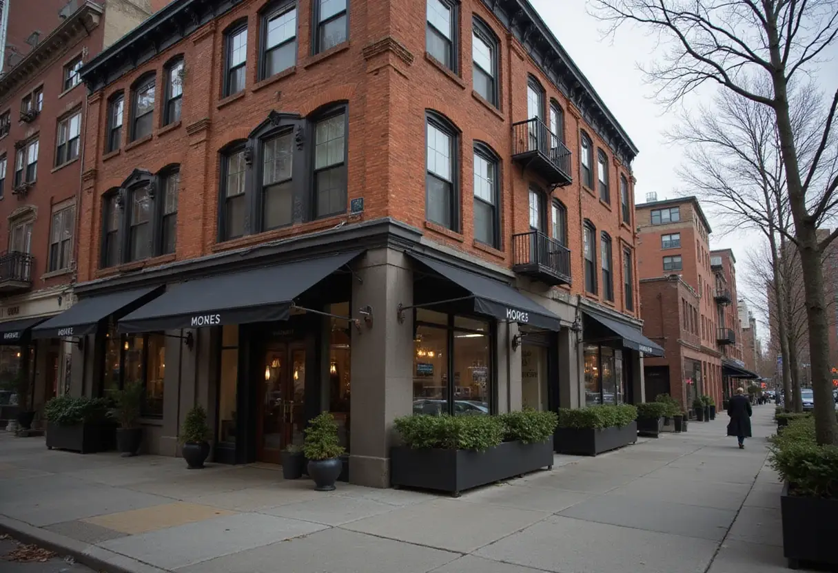 Julianne Moore Trades Her Manhattan Town House for a Serene, Light-Filled Duplex Atop a 1920s Building