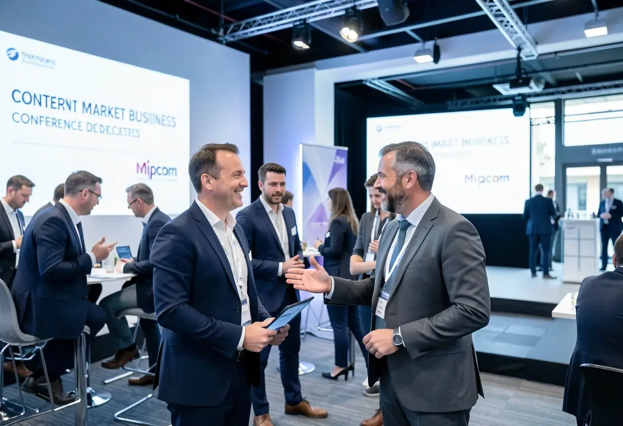 Content Market and Conference Mipcom Attracts 10,100 Delegates, Down by Around 500