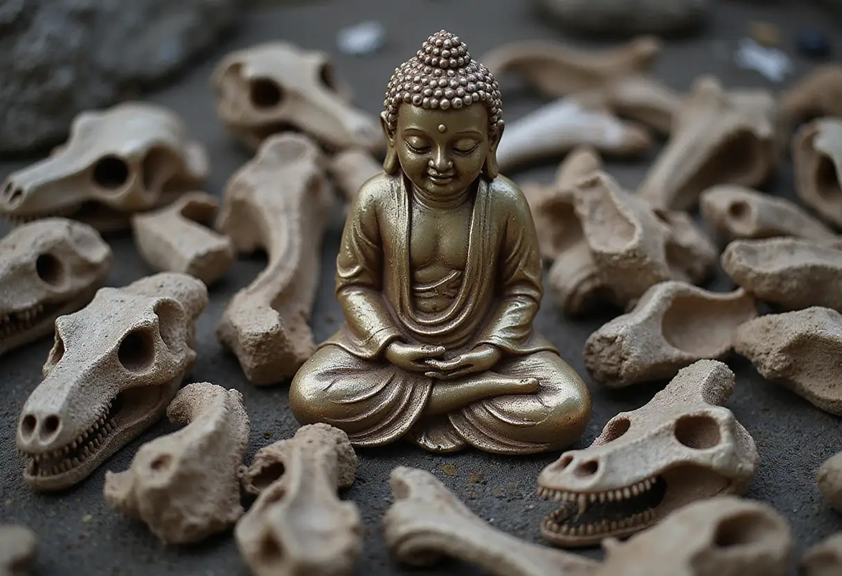 Buddhas and Dinosaur Bones Among Dozens of Smuggled Artifacts Repatriated to China