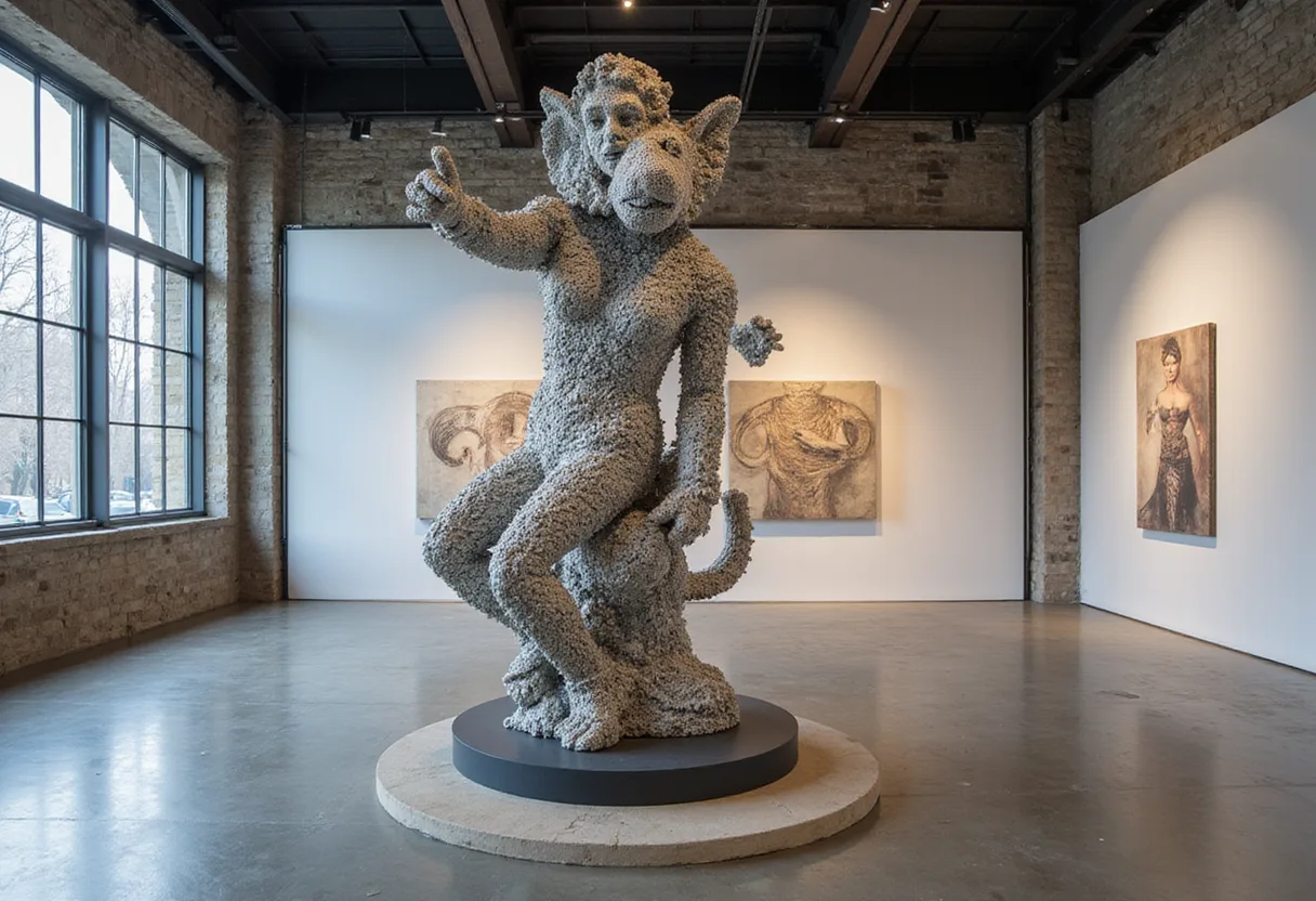 Sculptural installation among projects from Royal Academy of Art, The Hague