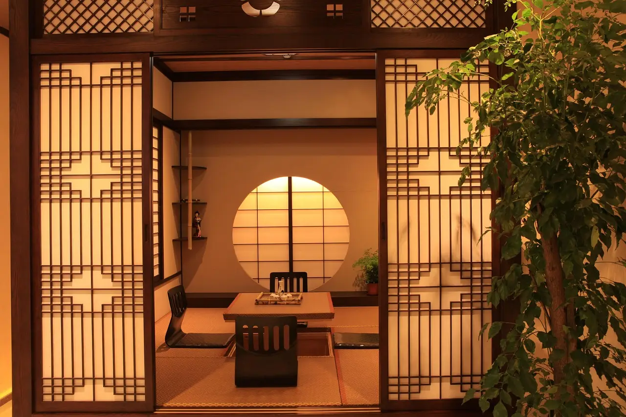 Galerie Patrick Seguin shows demountable Jean Prouvé house with Japanese tea room interior at Design Miami.Paris